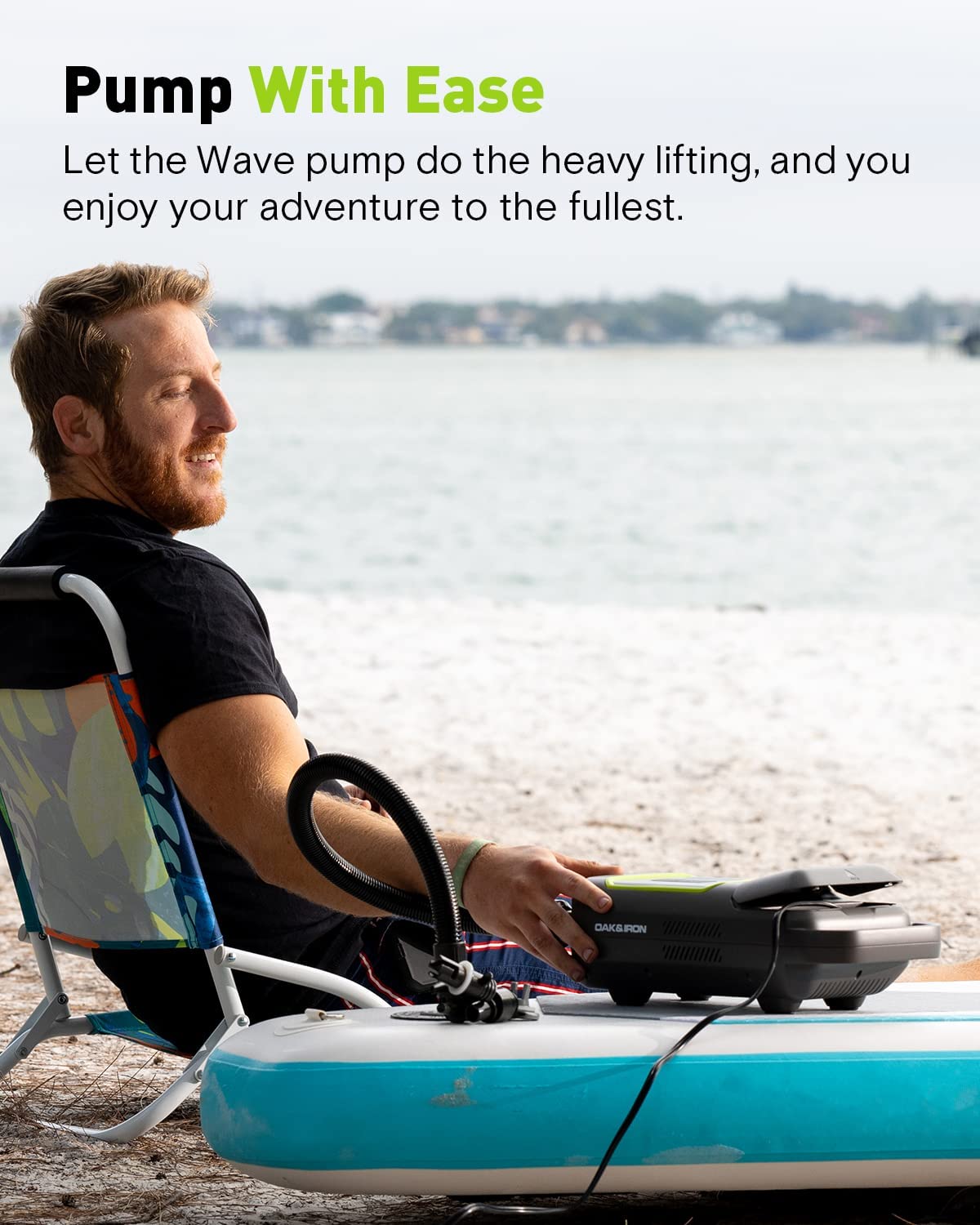 Electrical Paddle Haystack OAK & IRON Wave Electric Paddle Board Pump 20PSI SUP Pump – OAK & IRON Tech